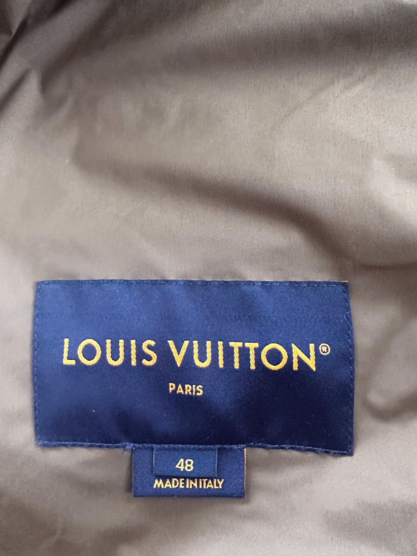 Louis Vuitton Brown Monogram Puffer Jacket