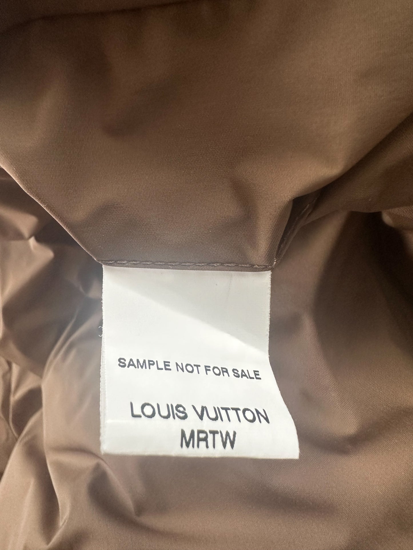 Louis Vuitton Brown Monogram Puffer Jacket