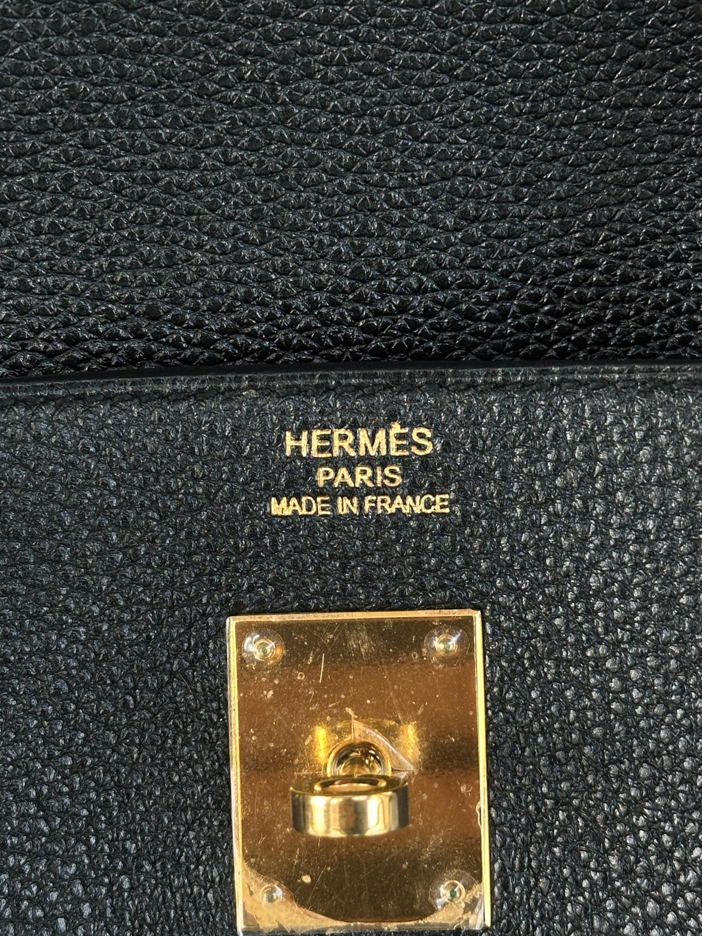 Hermes Black Togo Birkin 40