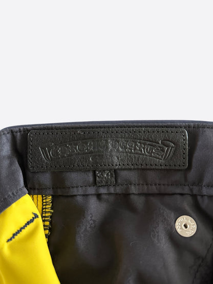 Chrome Hearts Navy Nylon & Leather Carpenter Shorts