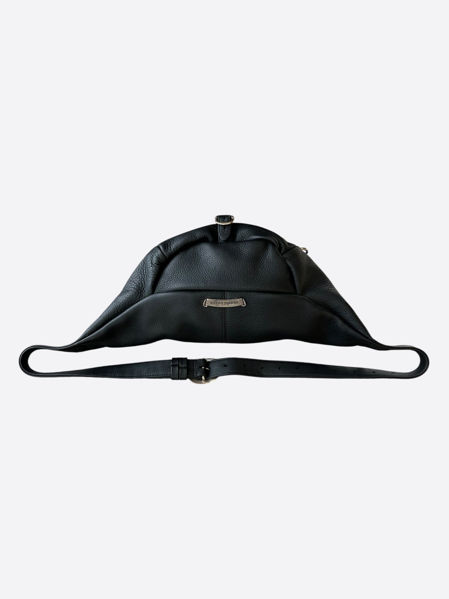 Chrome Hearts Black Leather Snat Pack