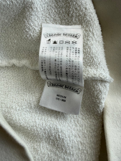 Chrome Hearts Matty Boy White USA Flag Scroll Logo Hoodie