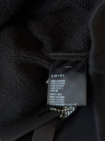Amiri Black & White Arts District Embroidered Hoodie