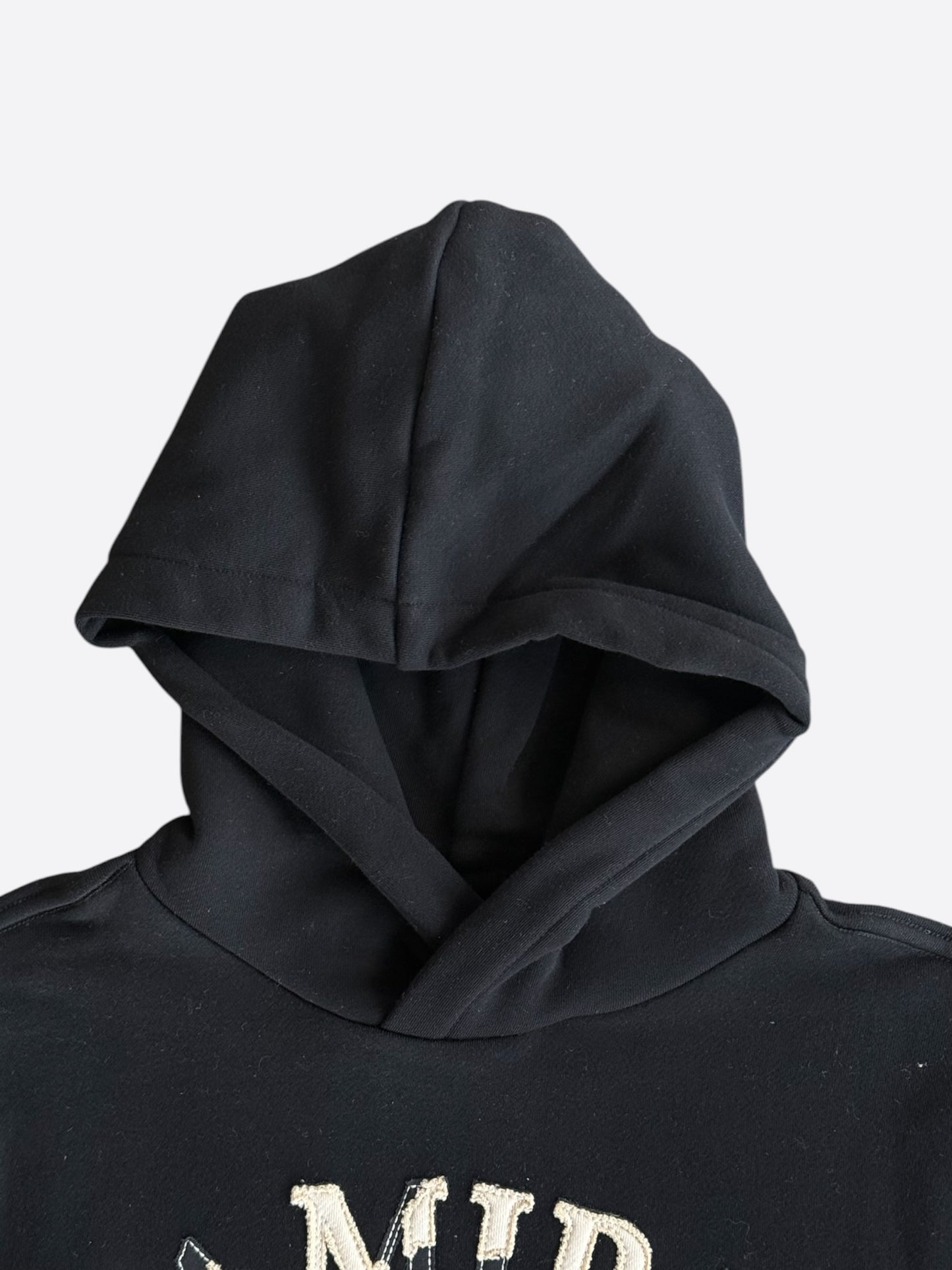 Amiri Black & White Arts District Embroidered Hoodie