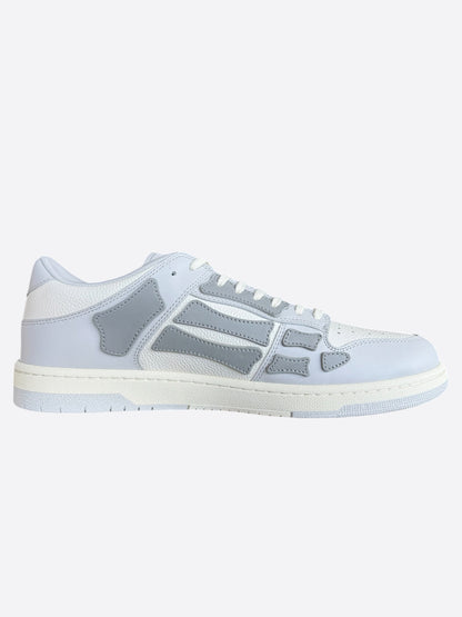 Amiri Grey & white Skel Low Top Sneakers