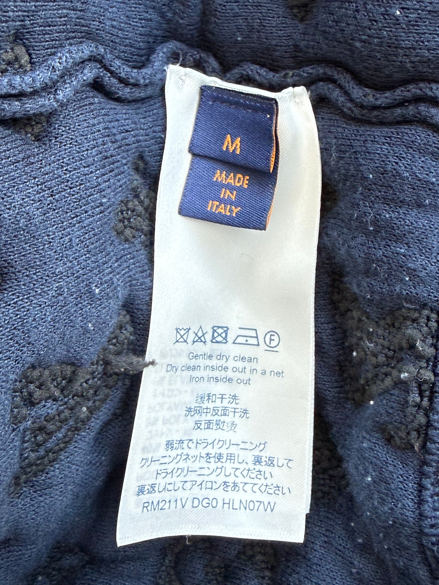Louis Vuitton Navy Watercolor Monogram Bomber