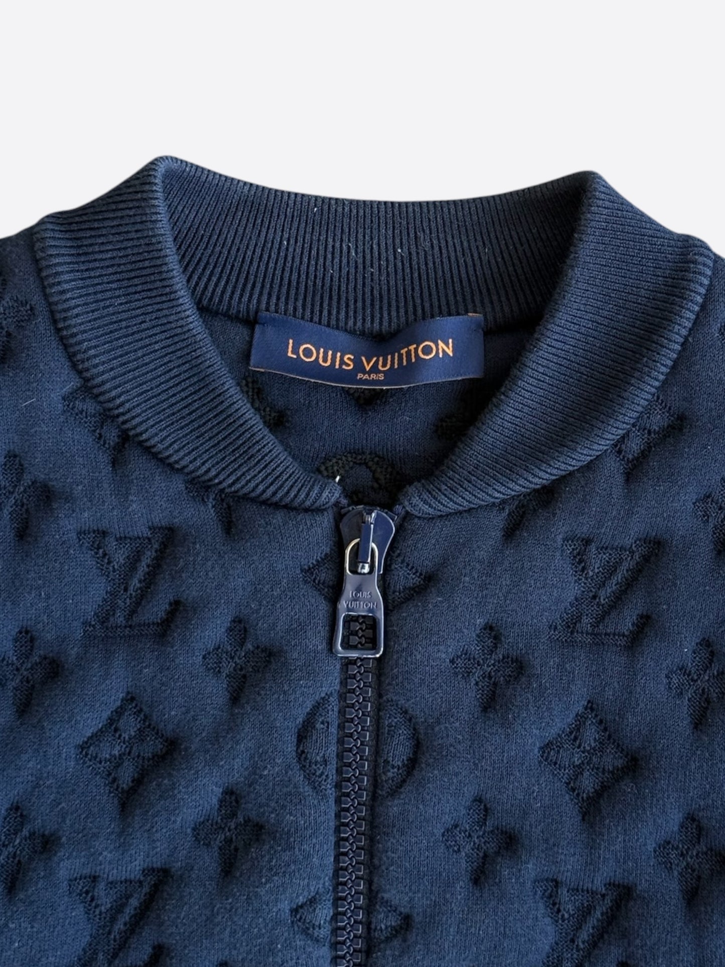 Louis Vuitton Navy Watercolor Monogram Bomber