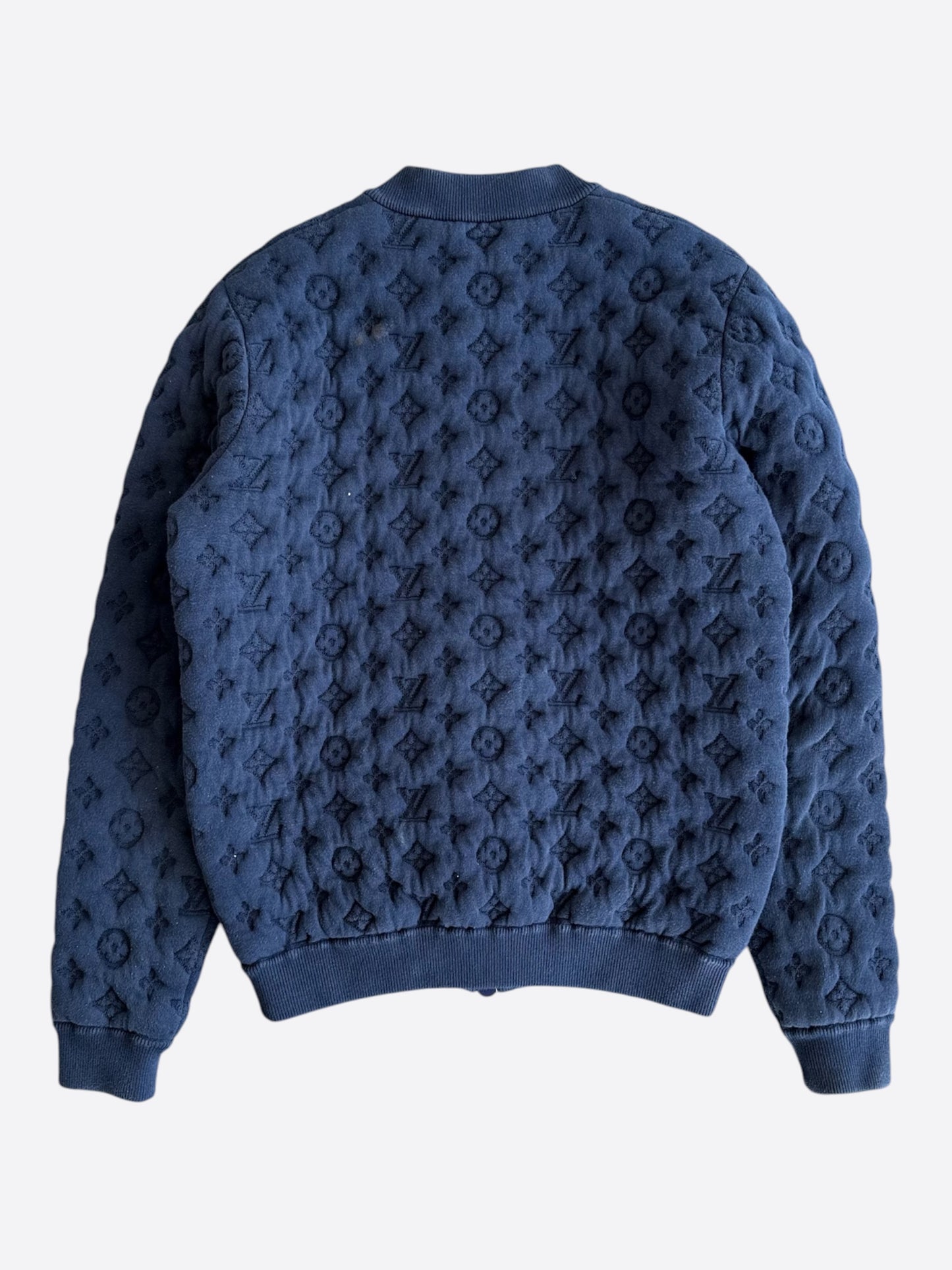 Louis Vuitton Navy Watercolor Monogram Bomber