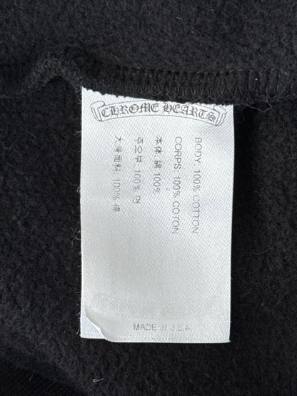 Chrome Hearts Black & White 1988 Script Logo Hoodie