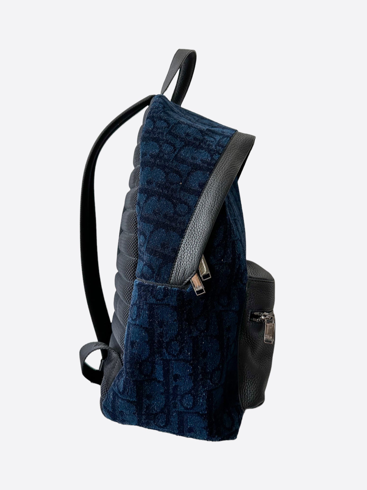 Dior Bespoke Blue Oblique Rider Backpack