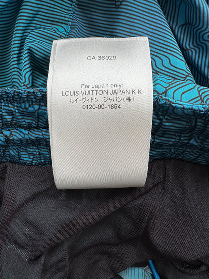 Louis Vuitton Blue 2054 Monogram Swim Shorts