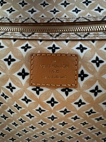 Louis Vuitton Beige Crafty Monogram Neverfull MM