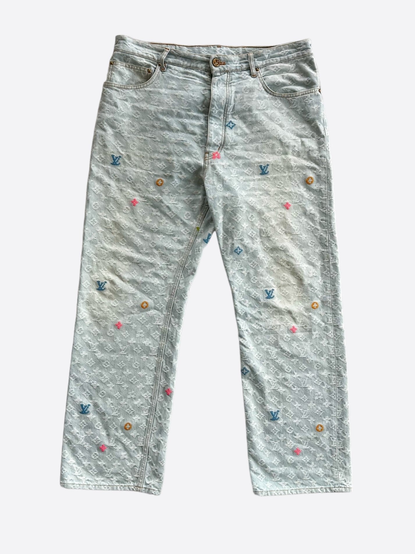 Louis Vuitton Tyler The Creator Blue Monogram Denim