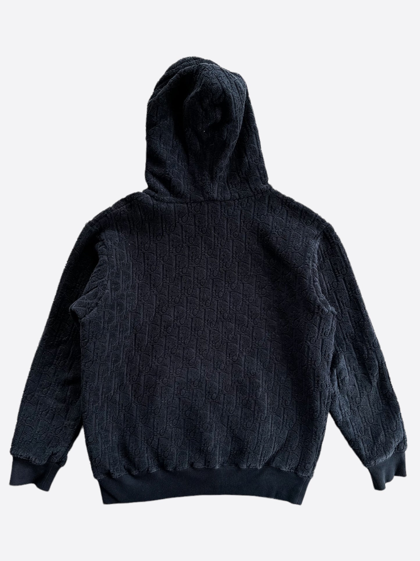 Dior Navy Oblique Towel Hoodie