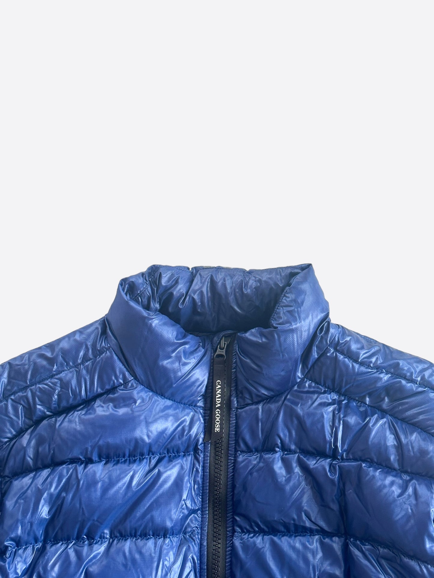 Canada Goose Blue Crofton Puffer Jacket