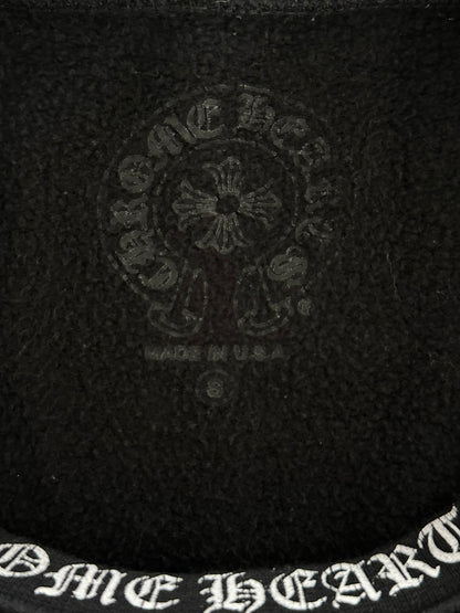 Chrome Hearts Black & White Neck Logo Sweater