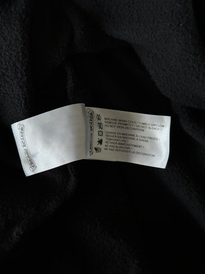 Chrome Hearts Black & White Neck Logo Sweater