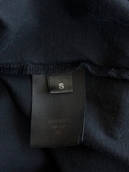 Vetements Black Dominatrix Hotline Hoodie