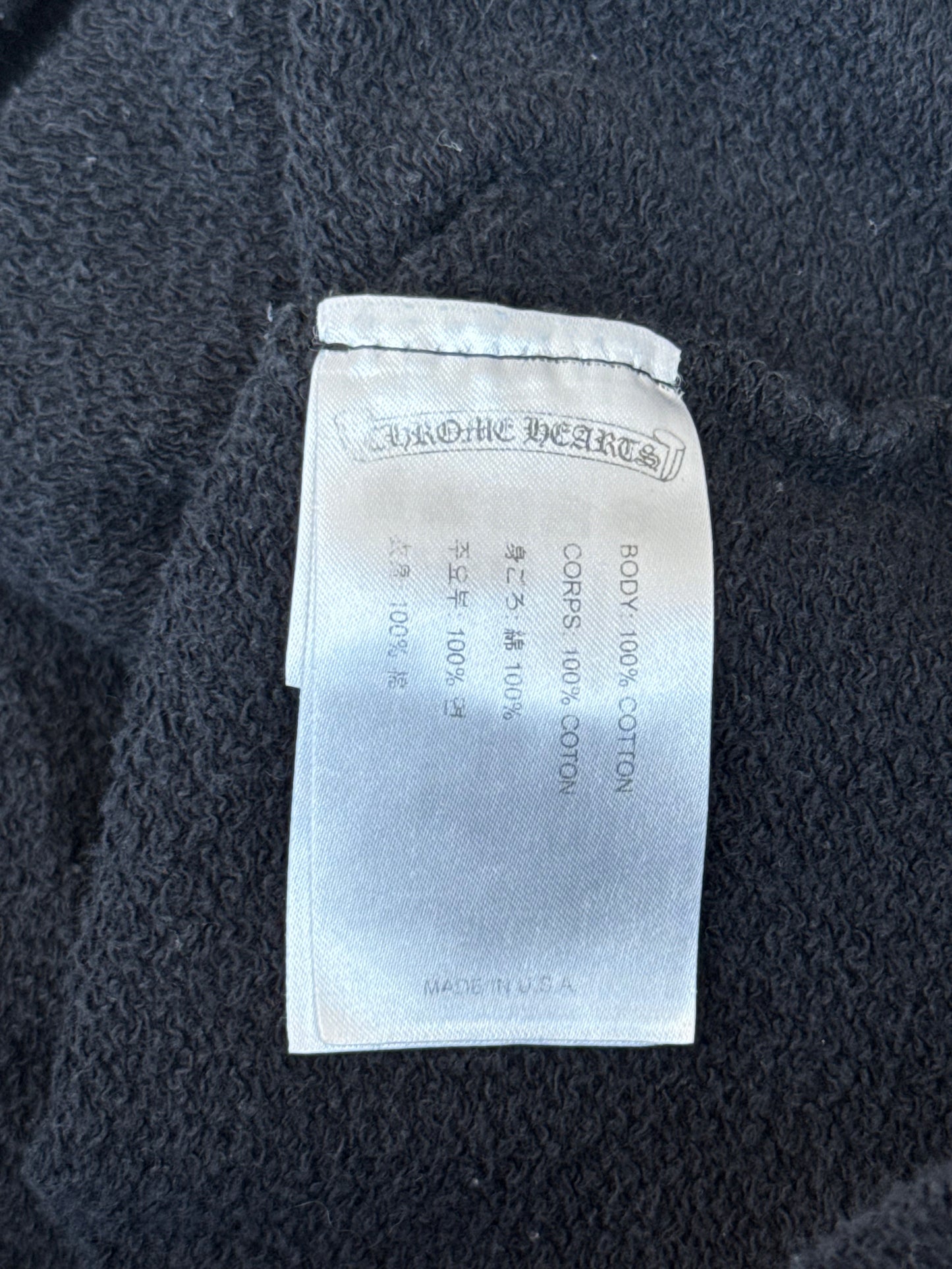 Chrome Hearts Matty Boy Black Chomper Hoodie