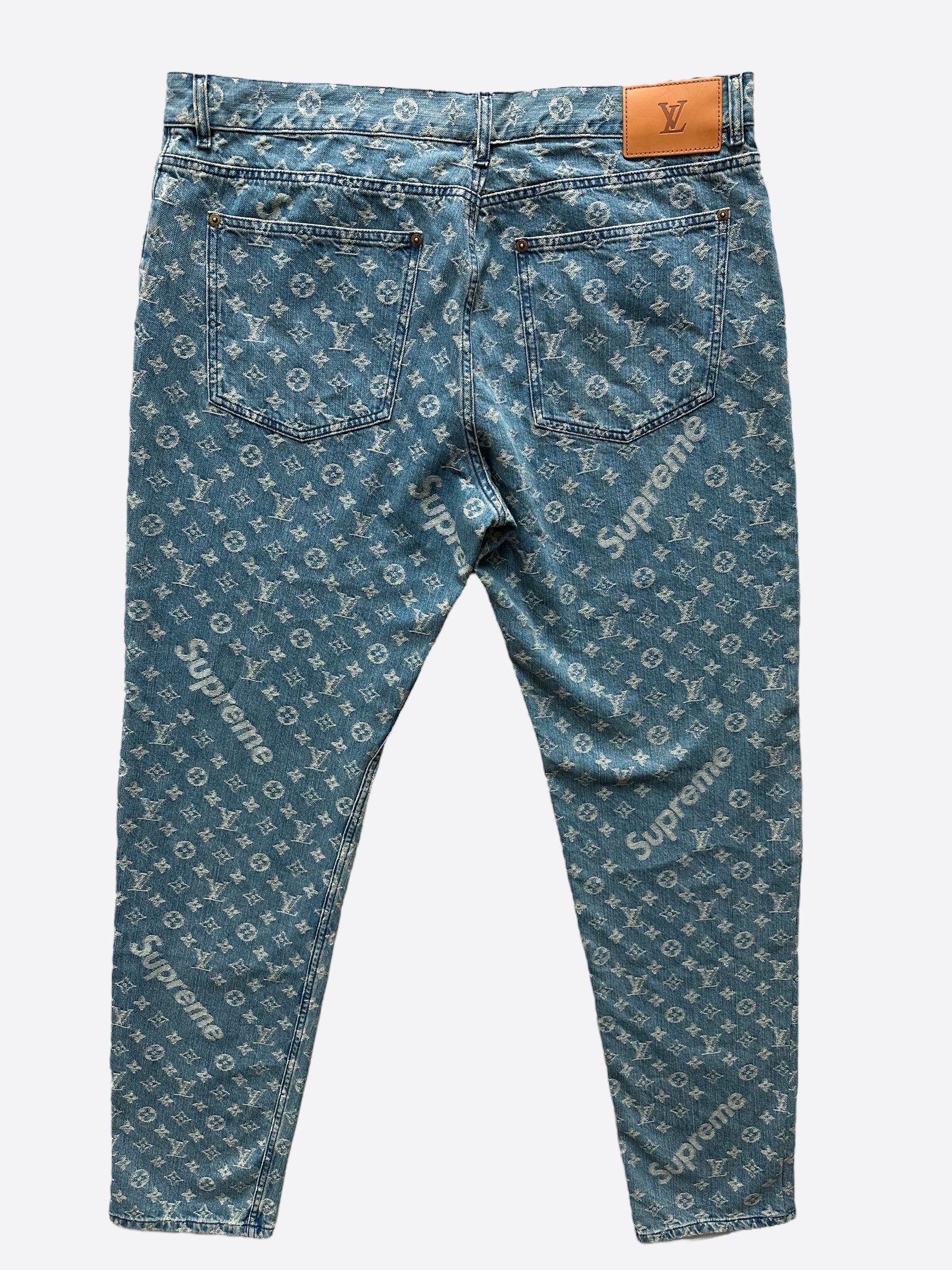 Supreme x louis vuitton clearance jeans