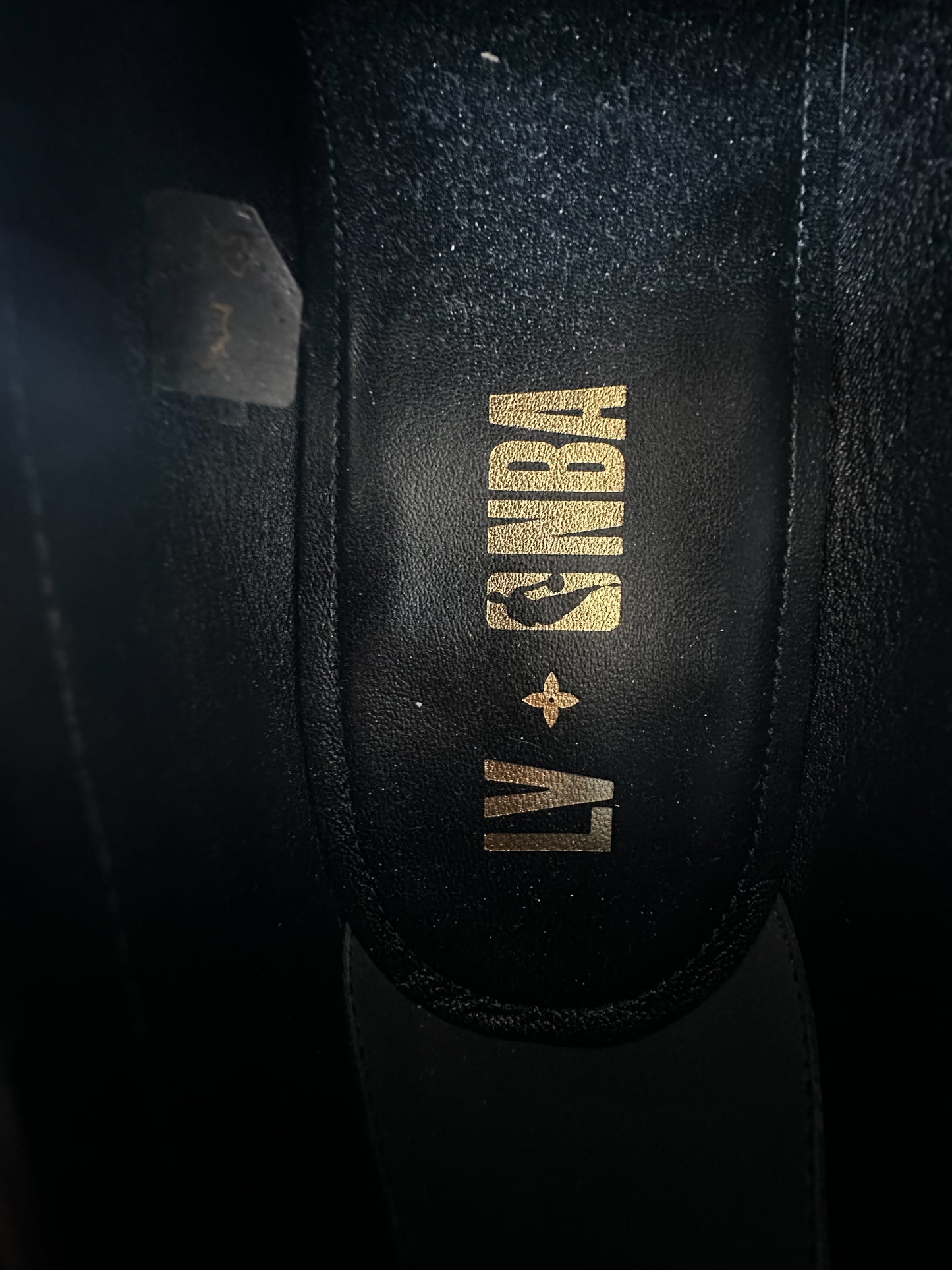 Louis Vuitton NBA Black Monogram Loafers