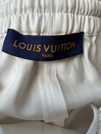 Louis Vuitton NBA White Basketball Shorts