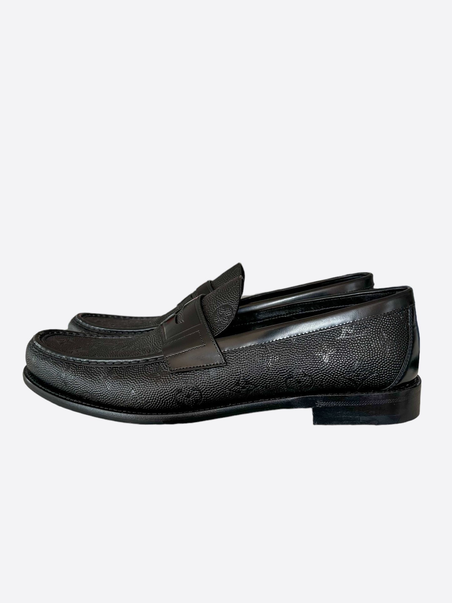 Louis Vuitton NBA Black Monogram Loafers