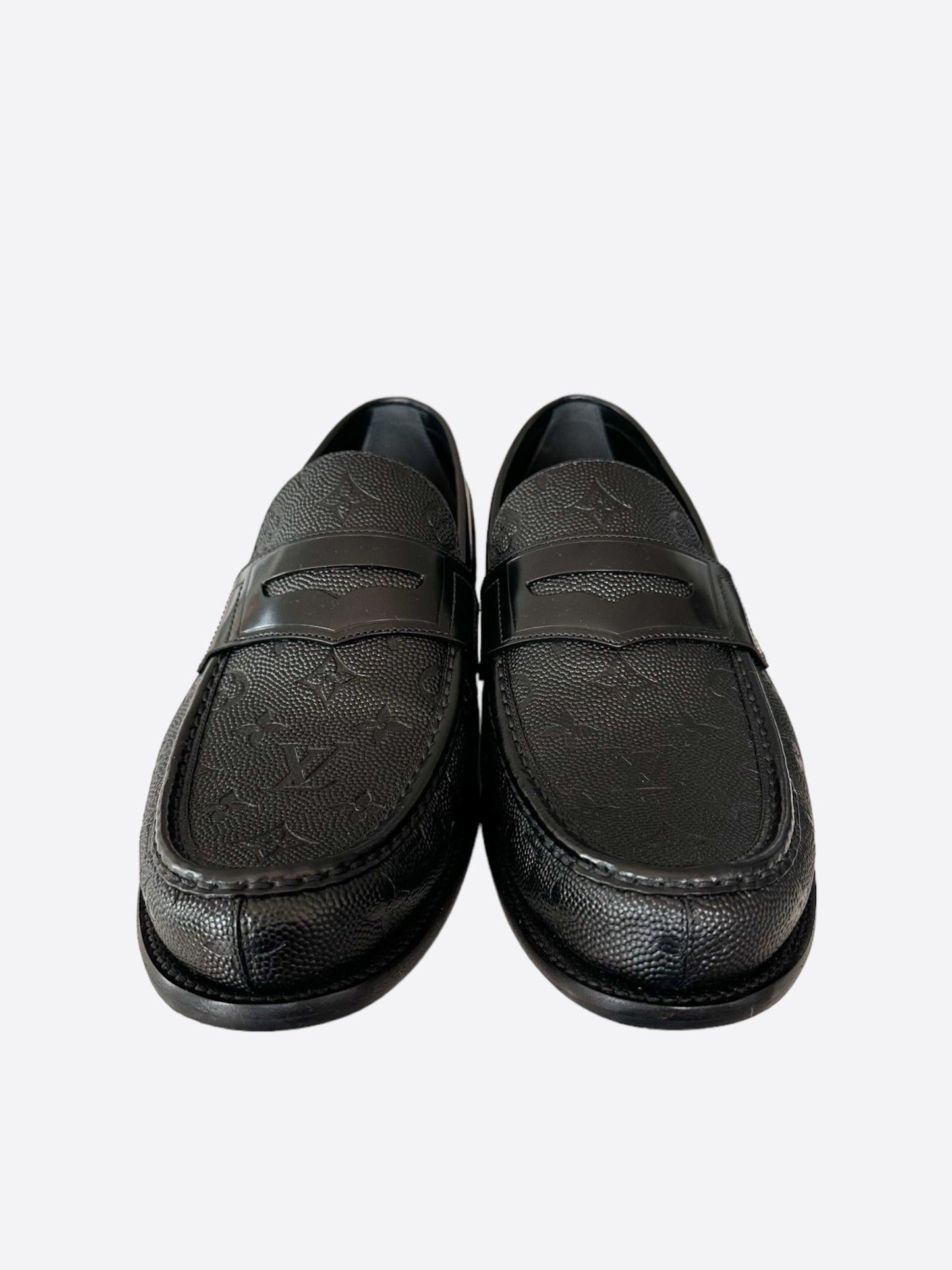 Louis Vuitton NBA Black Monogram Loafers