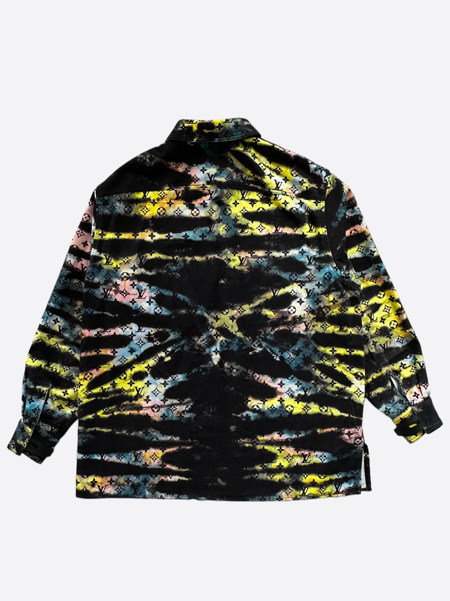 Louis Vuitton Multicolor Tie-Dye Monogram Overcoat