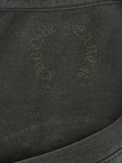 Chrome Hearts Black Gradient Dagger Logo T-Shirt