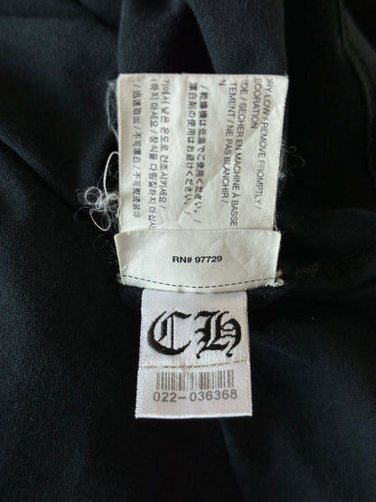 Chrome Hearts Black Gradient Dagger Logo T-Shirt