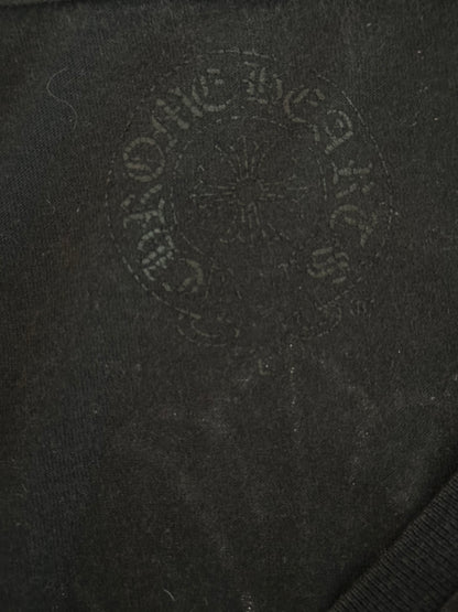 Chrome Hearts Black & White Cross Logo T-Shirt