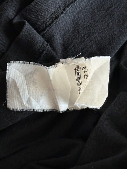 Chrome Hearts Black & White Cross Logo T-Shirt