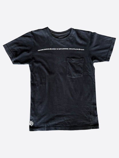 Chrome Hearts Black & White Made In Hollywood T-Shirt