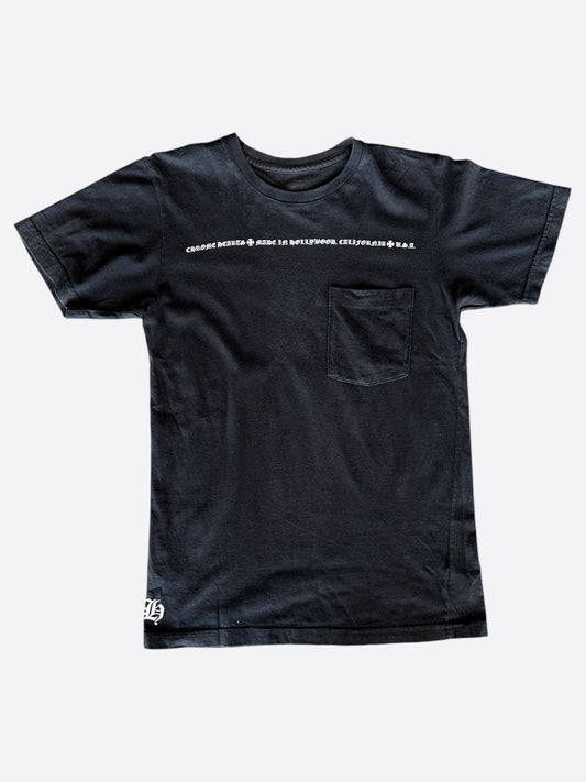 Chrome Hearts Black & White Made In Hollywood T-Shirt