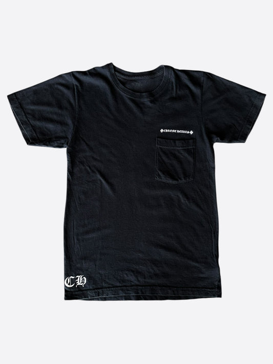 Chrome Hearts Black & White Made In Hollywood T-Shirt