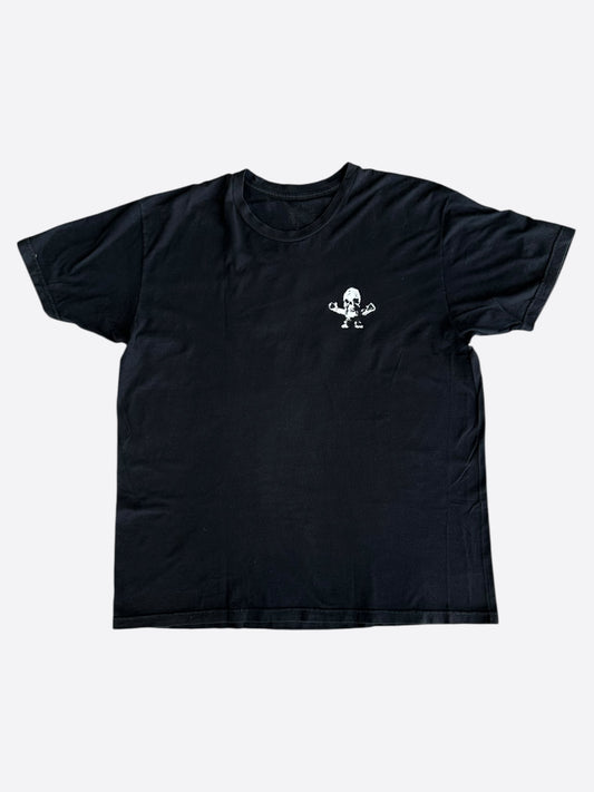 Chrome Hearts Black & White Foti Horseshoe Logo T-Shirt