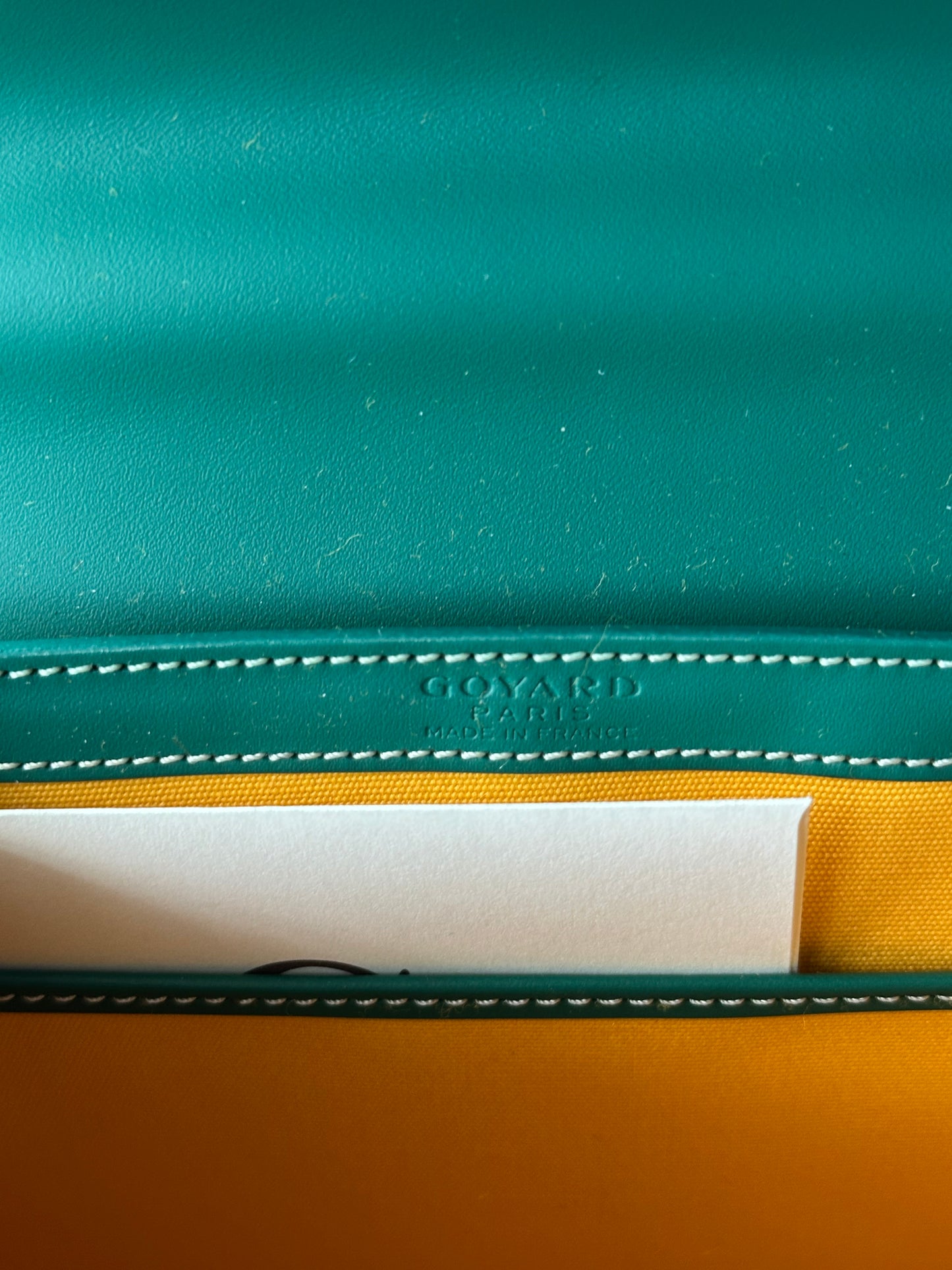 Goyard Green Structured Saigon PM