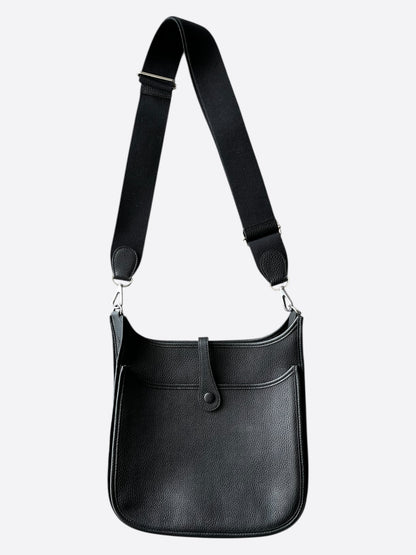 Hermes Black Clemence Evelyn III