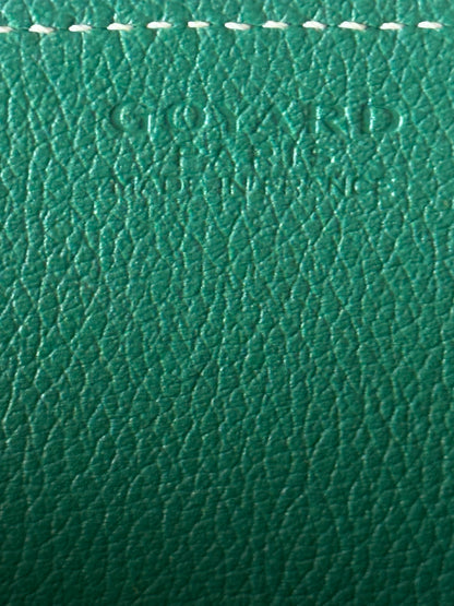 Goyard Green Structured Roulette PM