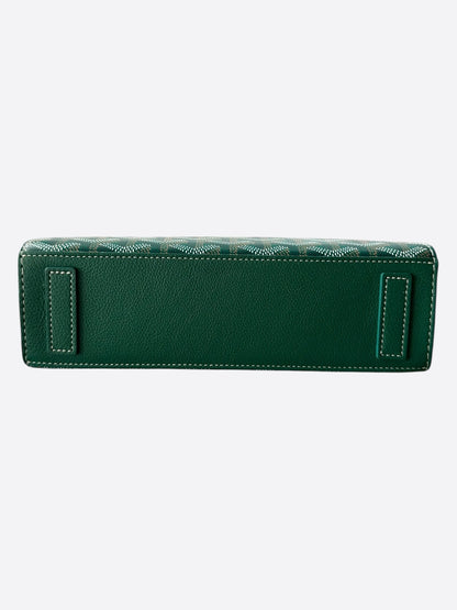 Goyard Green Structured Roulette PM