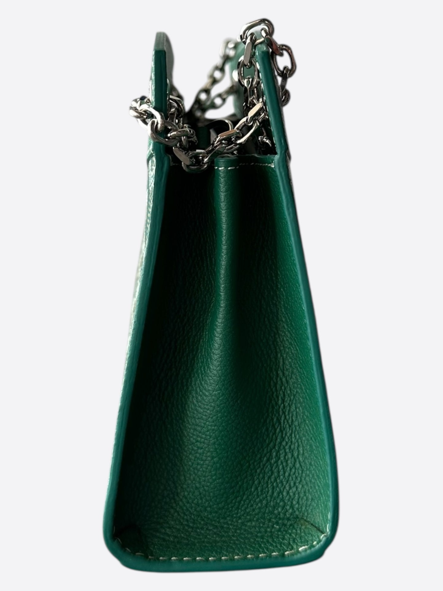 Goyard Green Structured Roulette PM