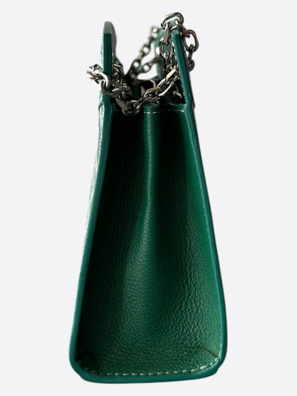 Goyard Green Structured Roulette PM