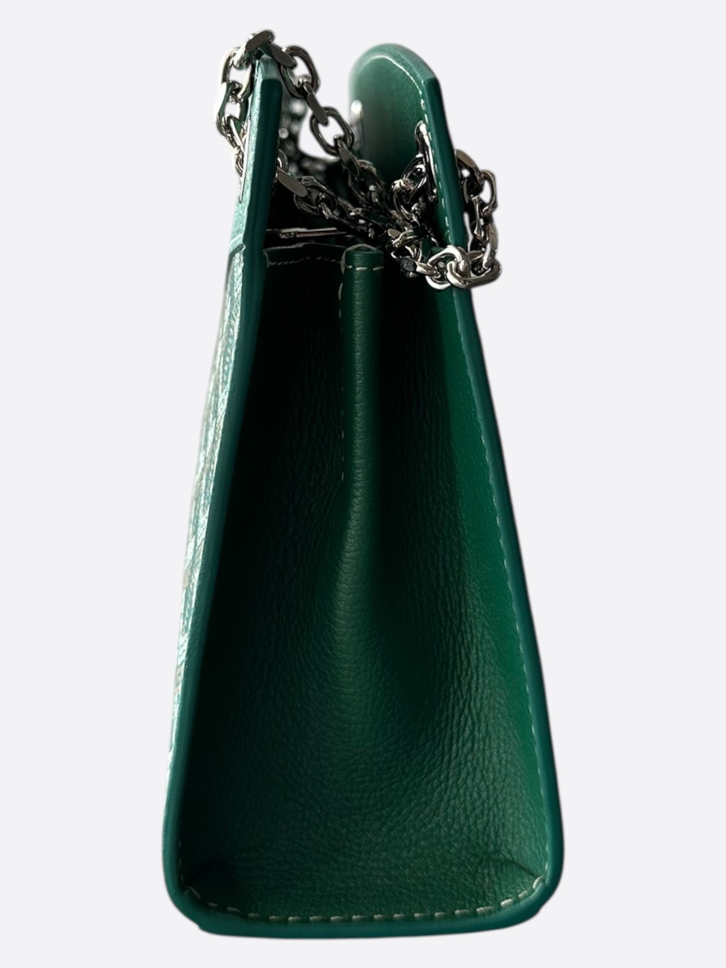 Goyard Green Structured Roulette PM