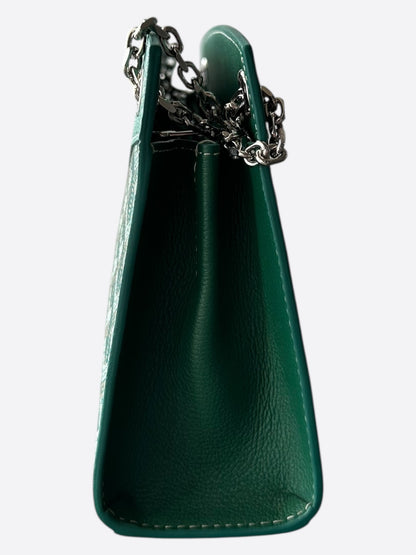 Goyard Green Structured Roulette PM