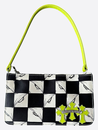 Chrome Hearts Matty Boy 99Eyes Cemetery Cross Patch Bag