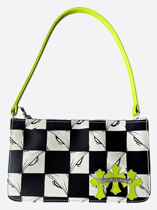 Chrome Hearts Matty Boy 99Eyes Cemetery Cross Patch Bag