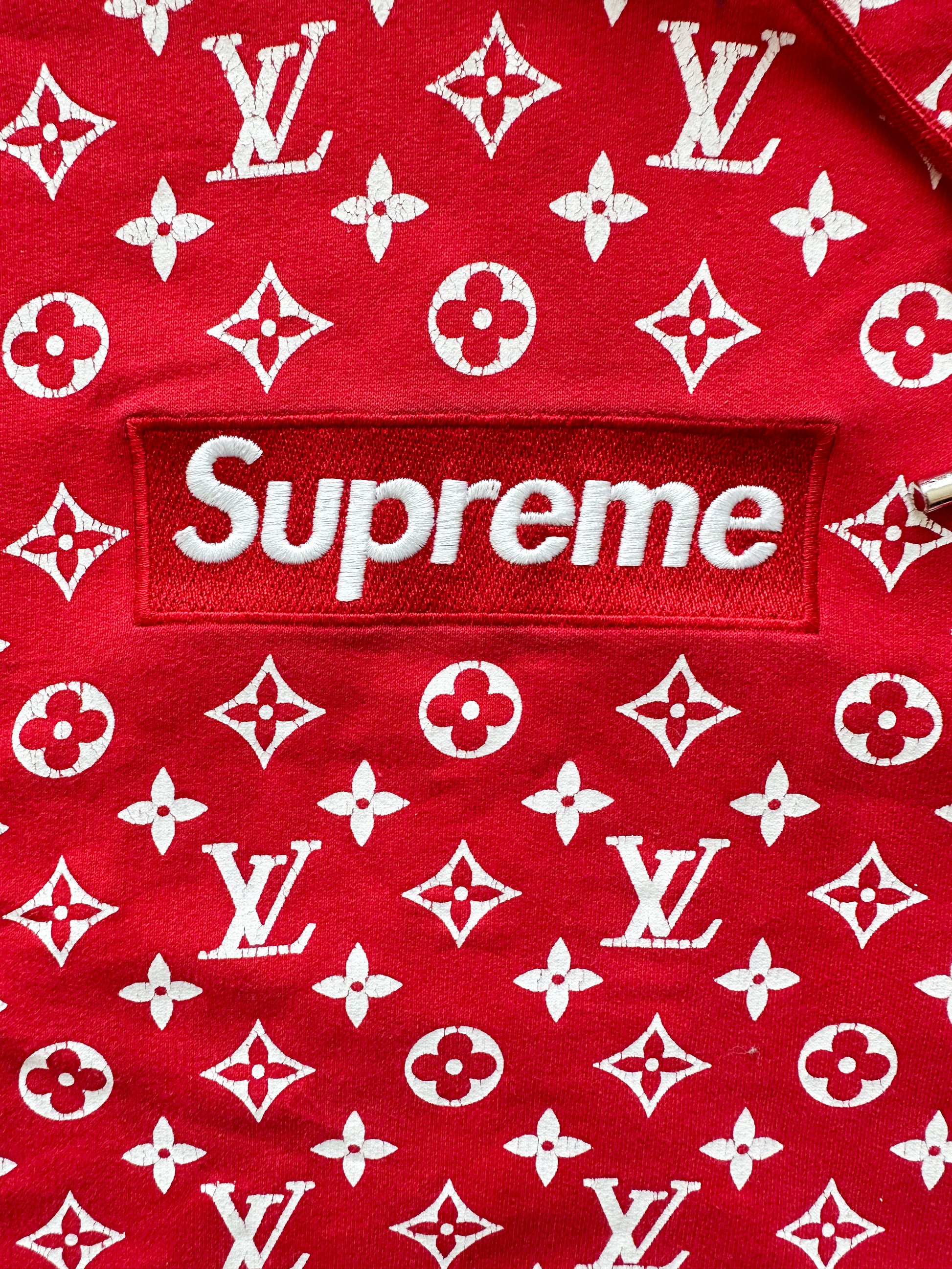 Red supreme louis vuitton Clearance