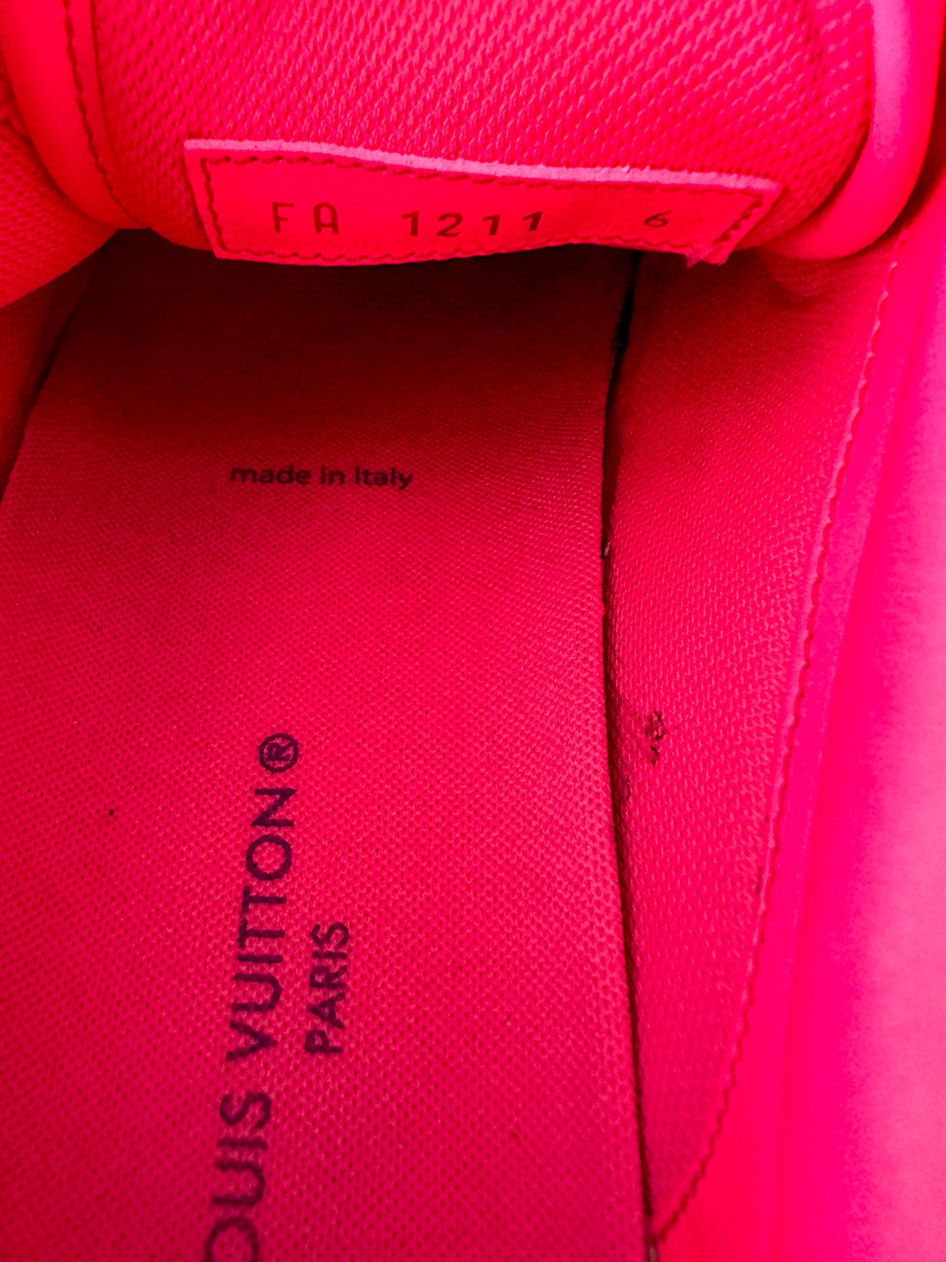 Louis Vuitton Monogram Gradient Ollie Sneakers - Pink Sneakers