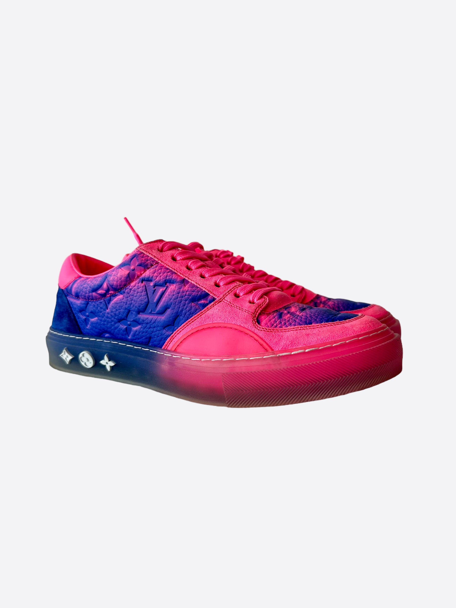 louis vuitton purple sneakers